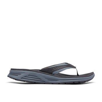 Columbia Molokai III Recovery, Chanclas Negros Grises Oscuro Para Hombre | 051842-HYT